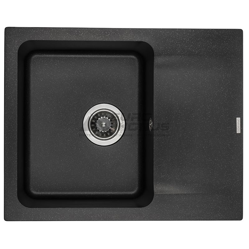 GRANADO Мойка врезная для кухни AVILA black shine (0501)