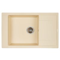 GRANADO Мойка врезная для кухни Almeria оборотная ivory (3104)