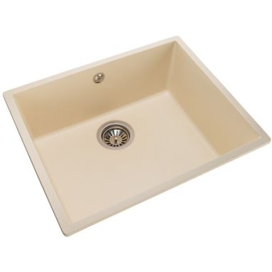 GRANADO Мойка под столешницу для кухни Under Top Max без крыла ivory (3004)