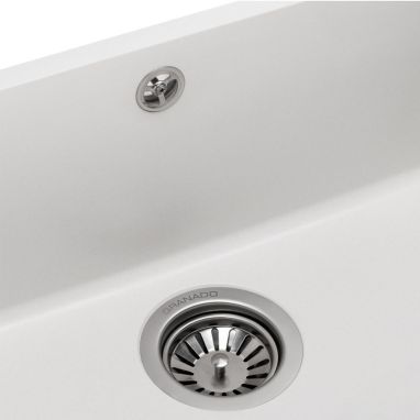 GRANADO Мойка под столешницу для кухни Under Top Max без крыла white (3005)