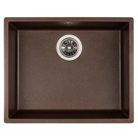 GRANADO Мойка под столешницу для кухни Under Top Max без крыла marron (3006)