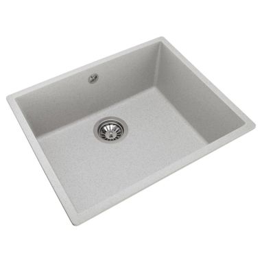GRANADO Мойка под столешницу для кухни Under Top Max без крыла gris (3008)