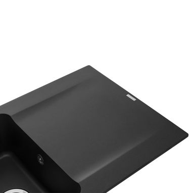 GRANADO Мойка врезная для кухни VIGO black shine (1401)