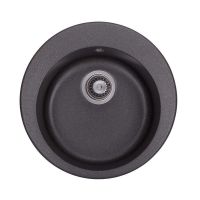 GRANADO Мойка врезная для кухни VITORIA black shine (0101)
