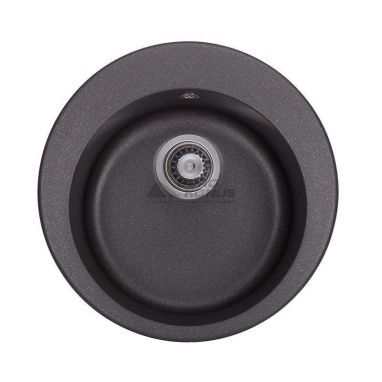 GRANADO Мойка врезная для кухни VITORIA black shine (0101)