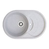 GRANITIKA Мойка врезная для кухни Oval лен (O785020-210)