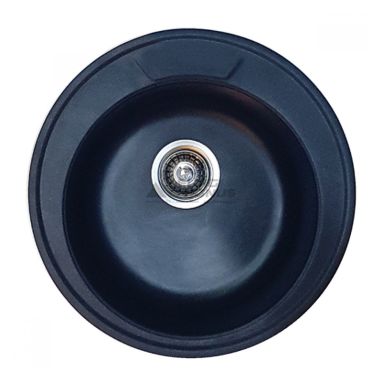 HAIBA Мойка врезная для кухни HB8301-G226 без крыла Black (HB0971)