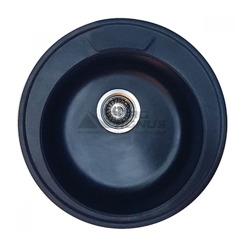 HAIBA Мойка врезная для кухни HB8301-G226 без крыла Black (HB0971)