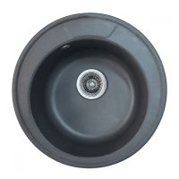 HAIBA Мойка врезная для кухни HB8301-G228 без крыла Gray (HB0972)