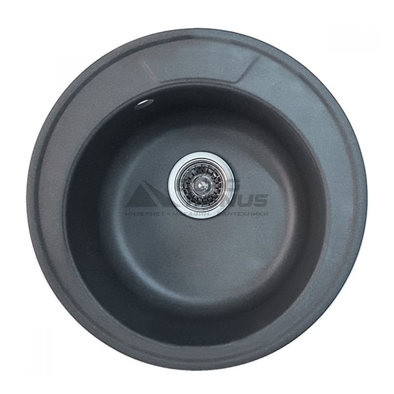 HAIBA Мойка врезная для кухни HB8301-G228 без крыла Gray (HB0972)