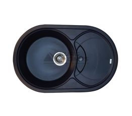 HAIBA Мойка врезная для кухни HB8310-G226 оборотная Black (HB0975)