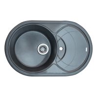 HAIBA Мойка врезная для кухни HB8310-G228 оборотная Gray (HB0976)