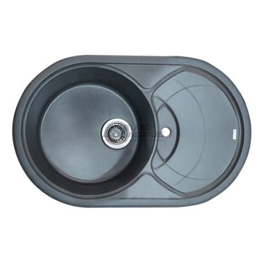 HAIBA Мойка врезная для кухни HB8310-G228 оборотная Gray (HB0976)