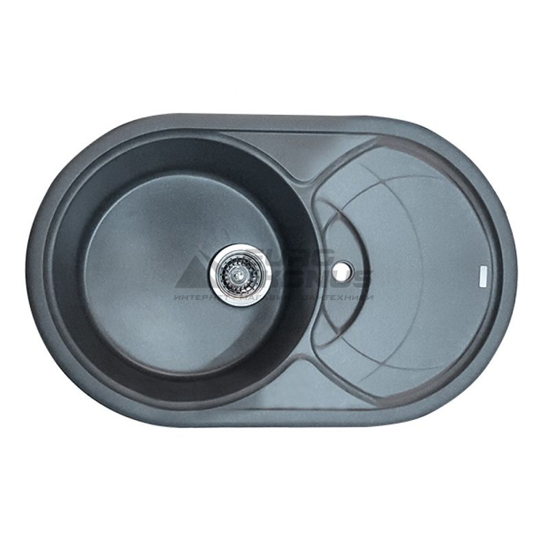 HAIBA Мойка врезная для кухни HB8310-G228 оборотная Gray (HB0976)