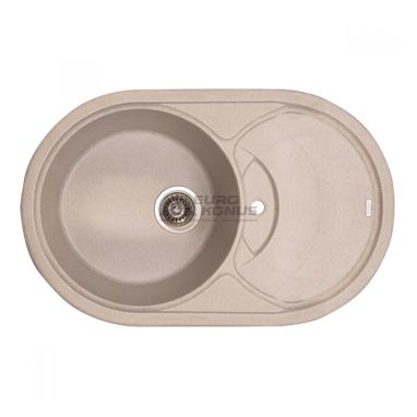 HAIBA Мойка врезная для кухни HB8310-G319 оборотная Sand (HB0977)