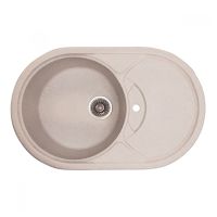 HAIBA Мойка врезная для кухни HB8310-G322 оборотная Beige (HB0978)