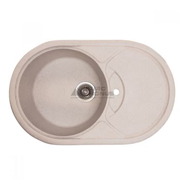 HAIBA Мойка врезная для кухни HB8310-G322 оборотная Beige (HB0978)