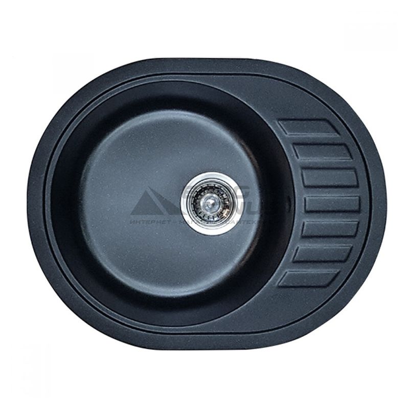 HAIBA Мойка врезная для кухни HB8311-G226 оборотная Black (HB0979)
