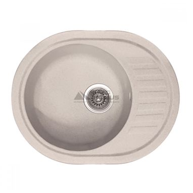 HAIBA Мойка врезная для кухни HB8311-G322 оборотная Beige (HB0982)