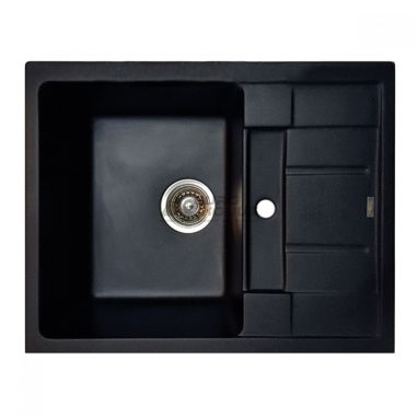 HAIBA Мойка врезная для кухни HB8210-G226 оборотная Black (HB0983)