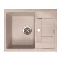 HAIBA Мойка врезная для кухни HB8210-G319 оборотная Sand (HB0985)