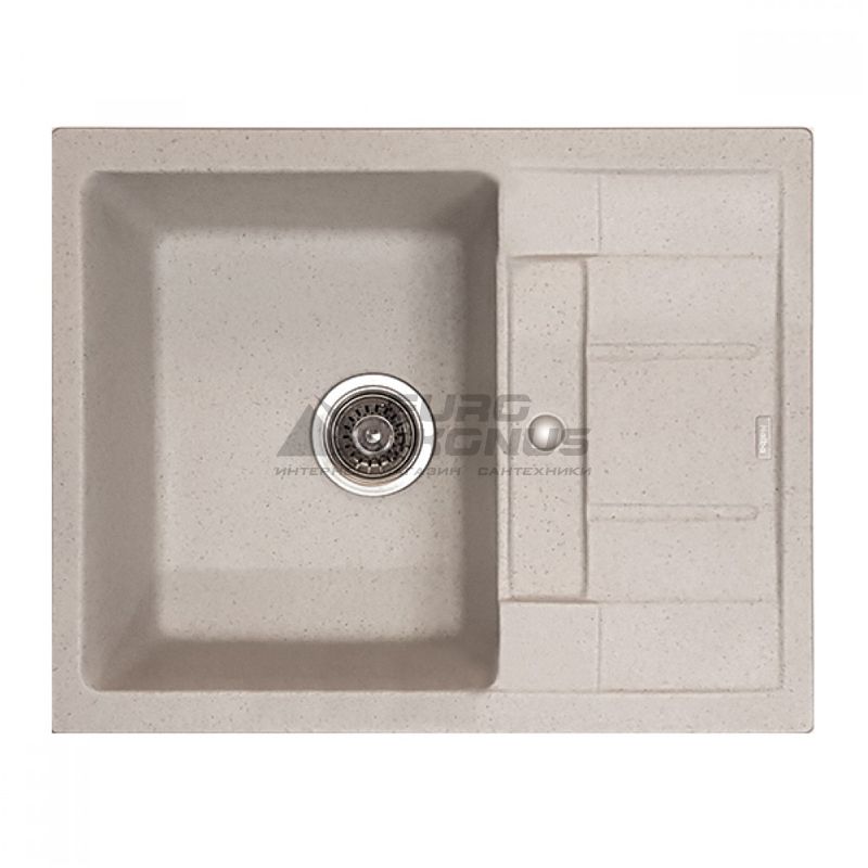 HAIBA Мойка врезная для кухни HB8210-G322 оборотная Beige (HB0986)