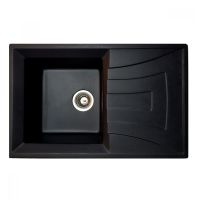 HAIBA Мойка врезная для кухни HB8104-G226 оборотная Black (HB0987)