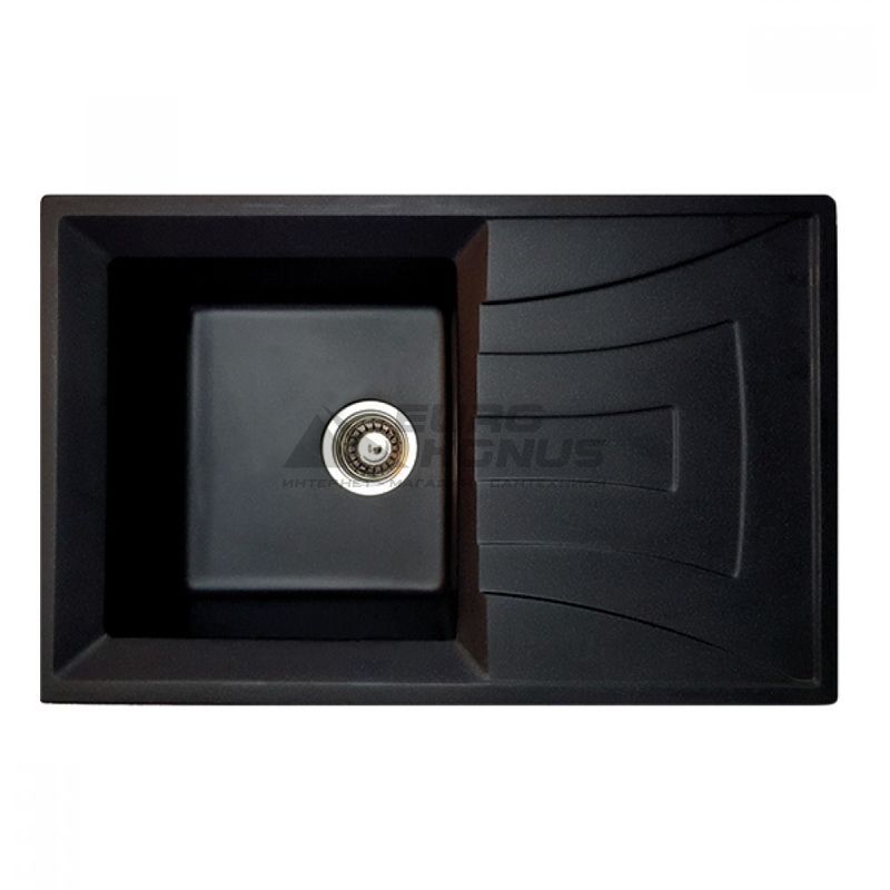 HAIBA Мойка врезная для кухни HB8104-G226 оборотная Black (HB0987)