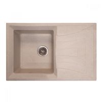 HAIBA Мойка врезная для кухни HB8104-G319 оборотная Sand (HB0989)