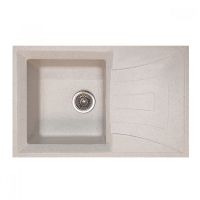 HAIBA Мойка врезная для кухни HB8104-G322 оборотная Beige (HB0990)