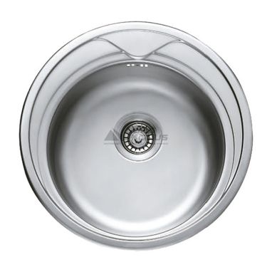 HAIBA Мойка врезная для кухни 510 Decor без крыла декор (HB0544)