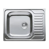 HAIBA Мойка врезная для кухни 58x48 Decor оборотная декор (HB0646)