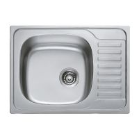 HAIBA Мойка врезная для кухни 65x50 Decor оборотная декор (HB0553)