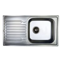 HAIBA Мойка врезная для кухни 78x43 Decor оборотная декор (HB0564)