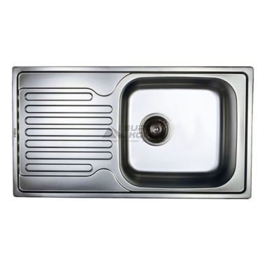 HAIBA Мойка врезная для кухни 78x43 Decor оборотная декор (HB0564)