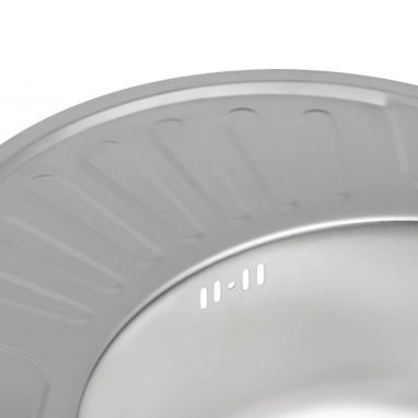 KRONER Мойка врезная для кухни KRP Satin-5745 0.6 мм 180 мм оборотная матовая (CV022773)