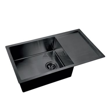 MIXXUS Мийка врізна для кухні MX7844 200x1.2 PVD Black обертаєма матова чорна
