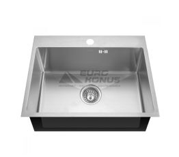 MIXXUS Мийка врізна для кухні MX5843 200x1.0 Satin без крила матова
