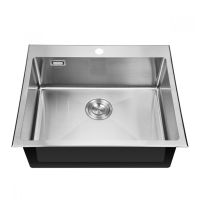 MIXXUS Мийка врізна для кухні MX6050 185x1.0 Satin без крила матова