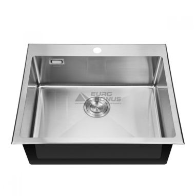 MIXXUS Мийка врізна для кухні MX6050 185x1.0 Satin без крила матова