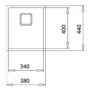 TEKA Мойка врезная для кухни Flexlinea RS15 34.40 (115000015)