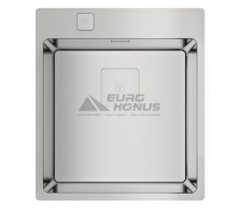 TEKA Мойка врезная для кухни FORLINEA RS15 40.40 без крыла полированная (115000019)