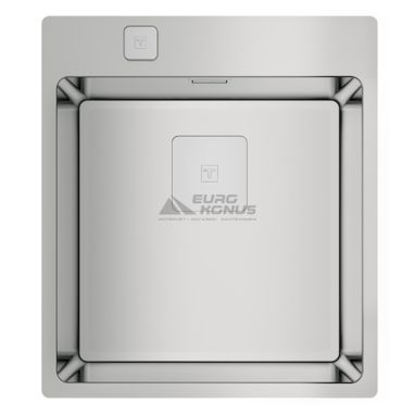 TEKA Мойка врезная для кухни FORLINEA RS15 40.40 без крыла полированная (115000019)