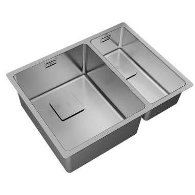 TEKA Мойка под столешницу для кухни FLEXLINEA RS15 2B 580 без крыла полированная (115030010)