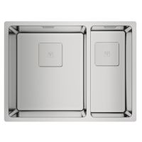 TEKA Мойка под столешницу для кухни FLEXLINEA RS15 2B 580 без крыла полированная (115030010)
