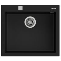 TEKA Мойка врезная для кухни FORSQUARE 50.40 TG без крыла черный (115230005)