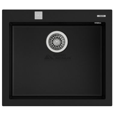TEKA Мойка врезная для кухни FORSQUARE 50.40 TG без крыла черный (115230005)