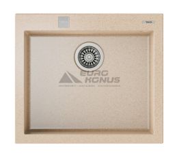 TEKA Мойка врезная для кухни FORSQUARE 50.40 TG без крыла светло бежевый (115230007)
