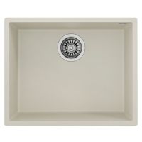 TEKA Мойка под столешницу для кухни SQUARE 50.40 TG без крыла крем (115230023)