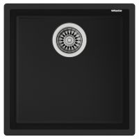 TEKA Мойка под столешницу для кухни SQUARE 40.40 TG без крыла черный (115230025)